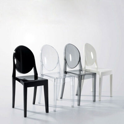 Modern Outdoor Clear Acrylic Ghost Chair For Wedding Event Party