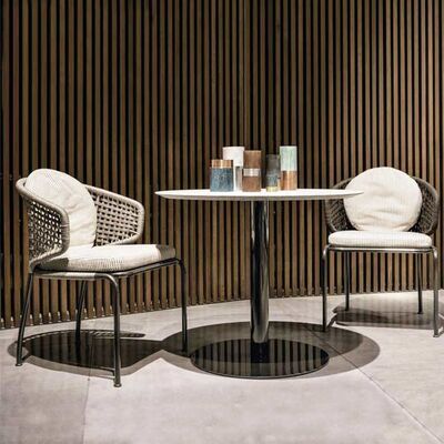 Modern Leisure Garden Furnitures Rope Outdoor Furniture Balcony Set 60x75cm