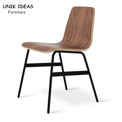 अच्छा दाम Simple Nordic Restaurant Metal Bentwood Chair Plywood Dining Chairs ऑनलाइन