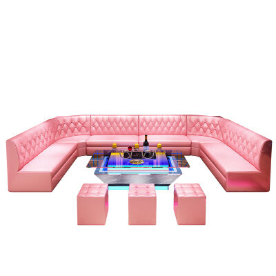 अच्छा दाम यू आकार अनुभागीय होटल लॉबी सोफा लाउंज सोफा क्लब सोफा ऑनलाइन