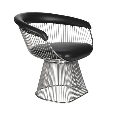 अच्छा दाम आधुनिक स्टील वायर मेटल फ्रेम स्टेनलेस स्टील कुर्सी शादी की कुर्सी किराया यूके भोजन कुर्सी डिजाइन ऑनलाइन