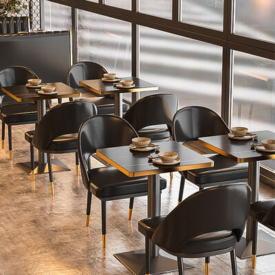 अच्छी कीमत Dining Sofa Seating Commercial Pub Hookah Lounge Restaurant Booth Sofa  Restaurant Table Chairs Set ऑनलाइन