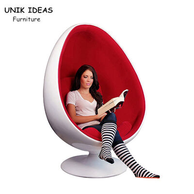 अच्छा दाम Lounge Pod Fiberglass Egg Chair Swing Indoor With Speaker Living Room 135cm ऑनलाइन