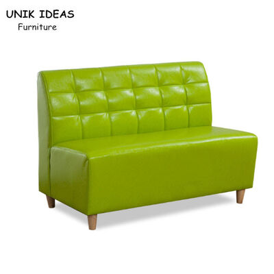 अच्छी कीमत Restaurant Leather Booth Seating Kitchen Dining Bench Comfortable Green ऑनलाइन