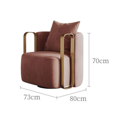 अच्छी कीमत Leather Single Seater Armchair White Accent Apartment Villa Hotel Living Room ऑनलाइन