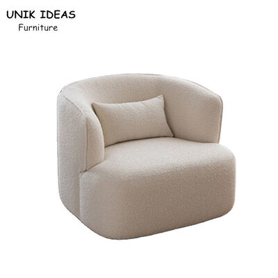 अच्छी कीमत Leather Single Seater Armchair Single Person Couch Chair Lamb Lazy Lounge Sofa ऑनलाइन