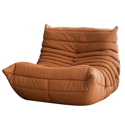 अच्छा दाम Fabric Single Seater Armchair High Density Foam Living Room Leisure Sofa ऑनलाइन