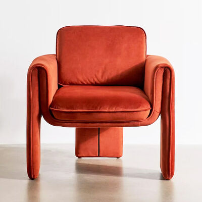 अच्छा दाम Chesterfield Single Armrest Sofa Chair Creative Bedroom Living Room Furniture ऑनलाइन